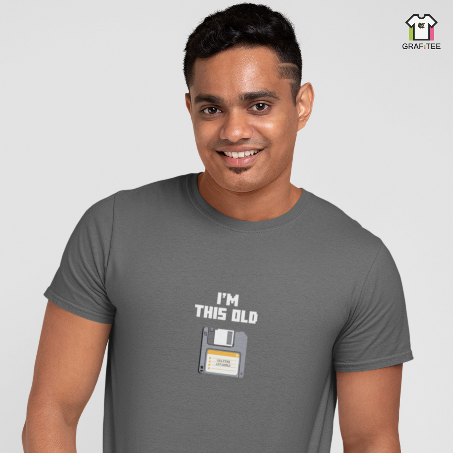 I'm This OLD - Graftee Typography 240 GSM
