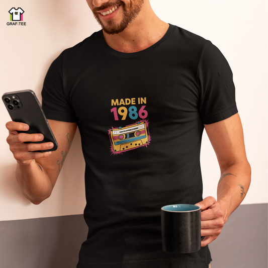 Made in 1986 - Graftee Typography 240 GSM