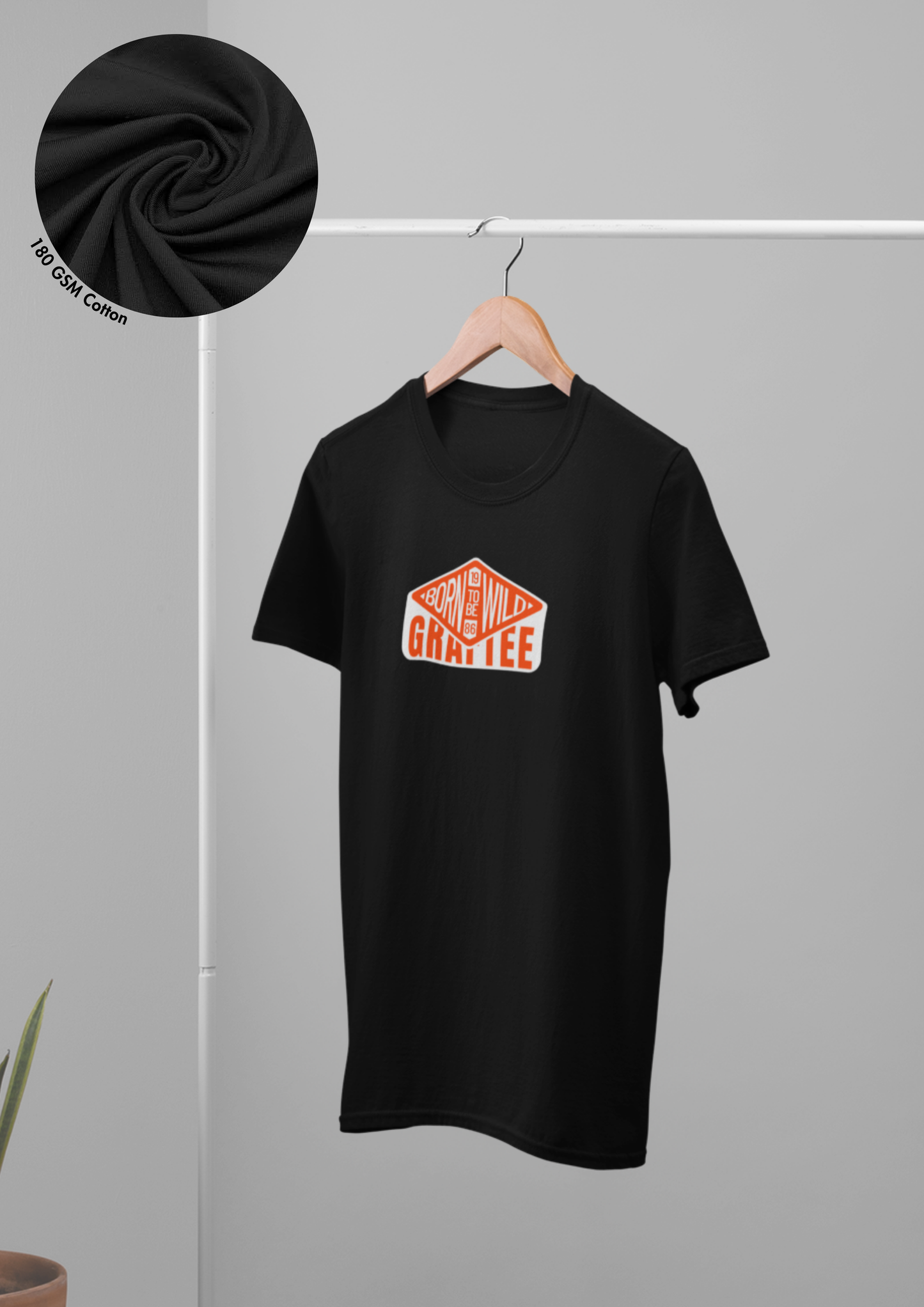 Born to Be Wild Regular Fit T-Shirt: Graftee
