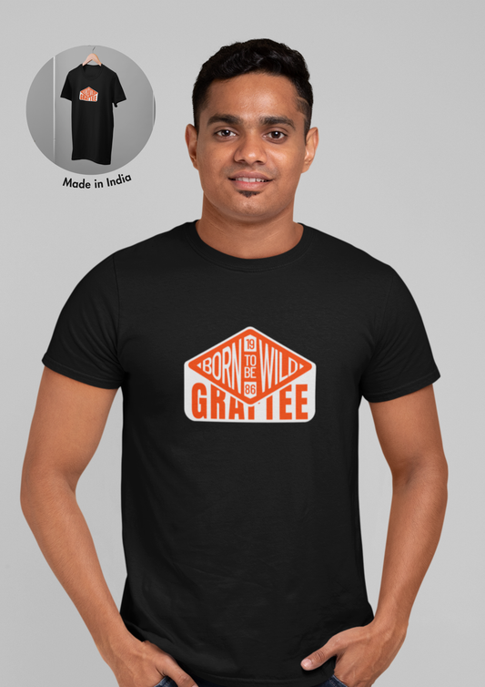 Born to Be Wild Regular Fit T-Shirt: Graftee