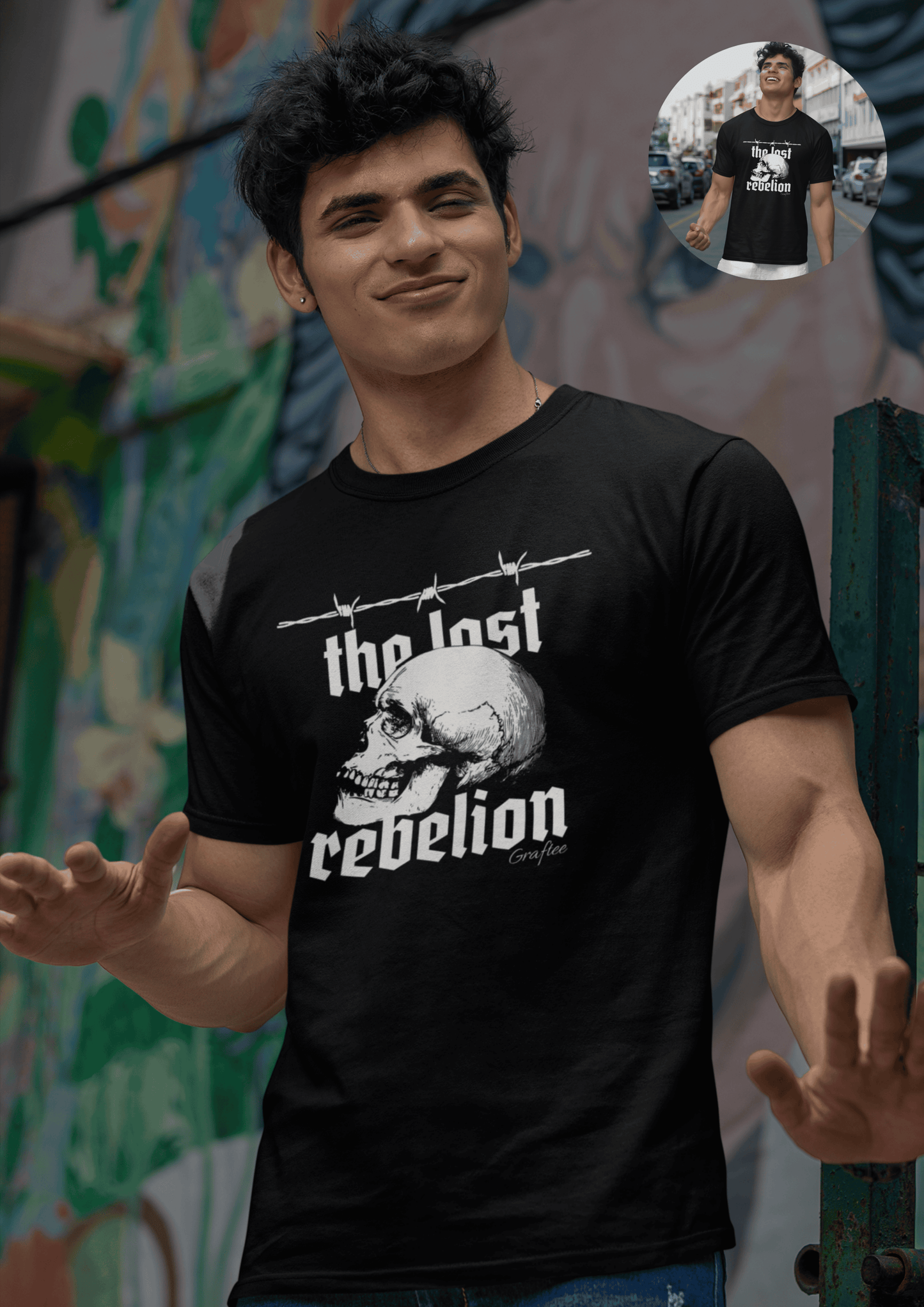 The Lost Rebellion Regular Fit T-Shirt: Graftee